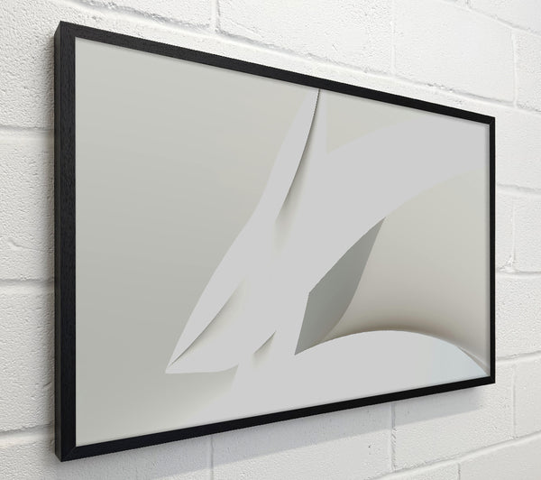 Silver Swirling Shapes