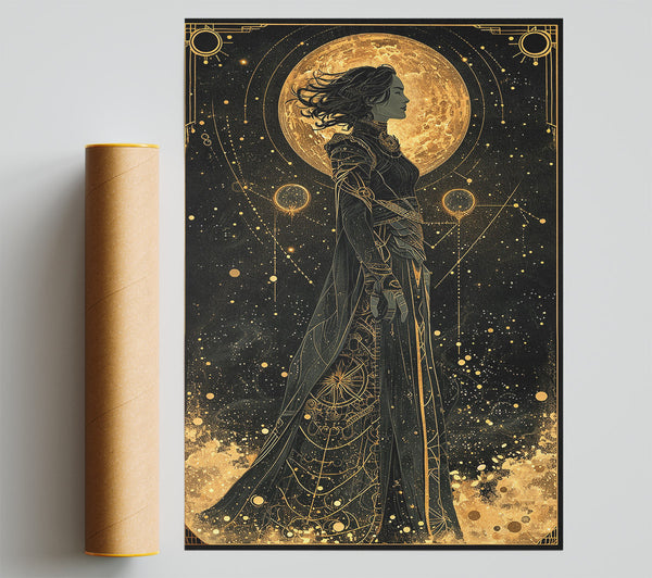 Tarot Woman Poster