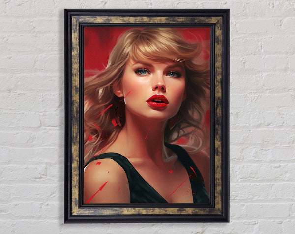 Taylor Swift Framed Print