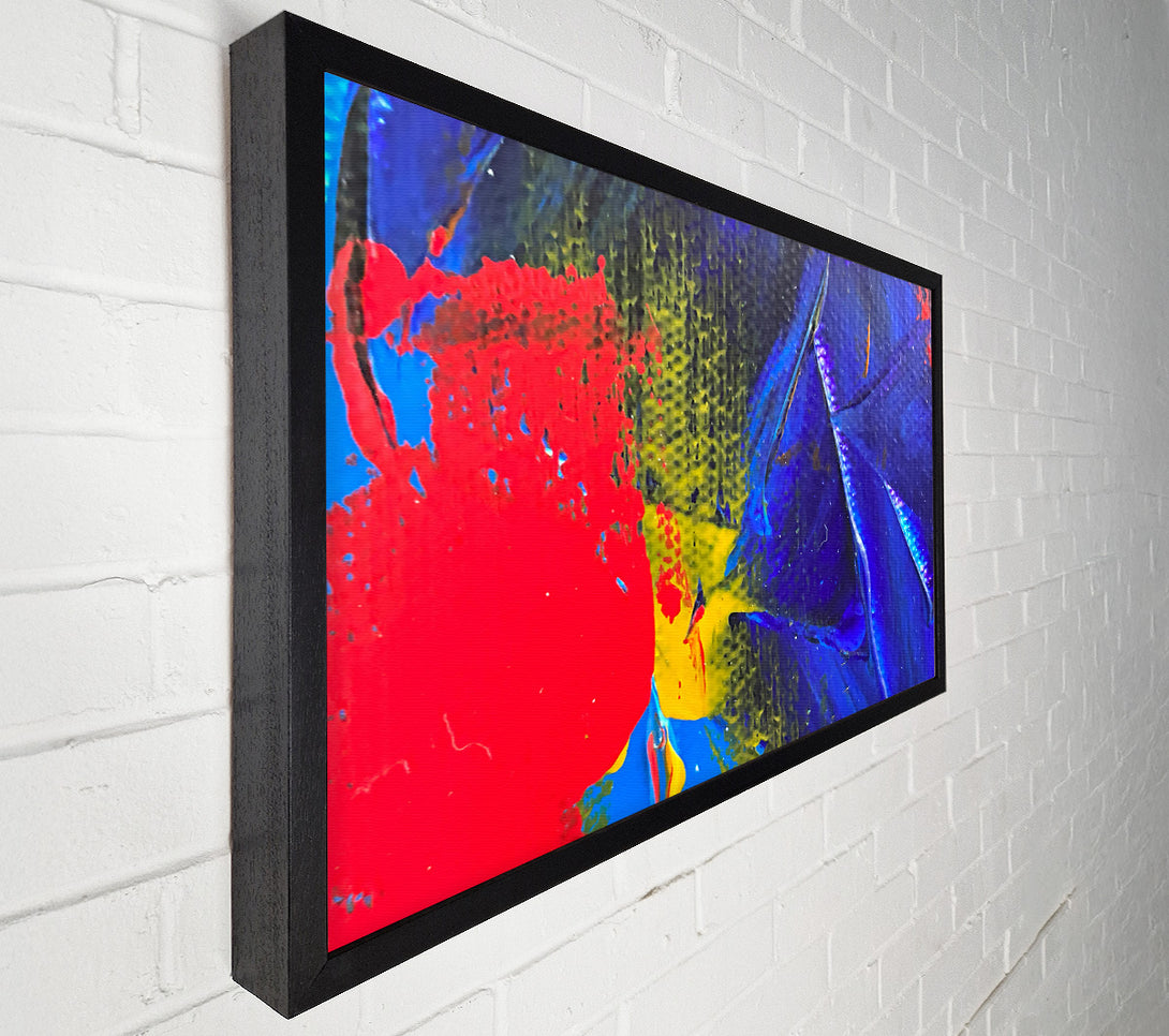  A Canvas Print of Indigo Swirls And Hues Canvas Art