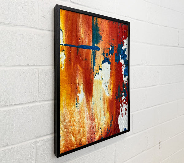 Orange Abstract Streaks