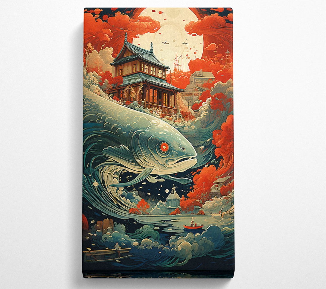  A Canvas Print of The Fish In China Canvas Wall Art