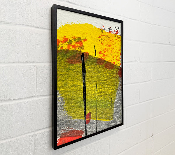 Yellow Field Strokes
