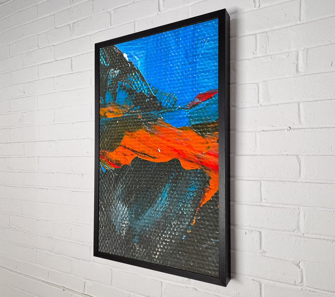  A Canvas Print of Crimson Orange Dreamscape Canvas Wall Art