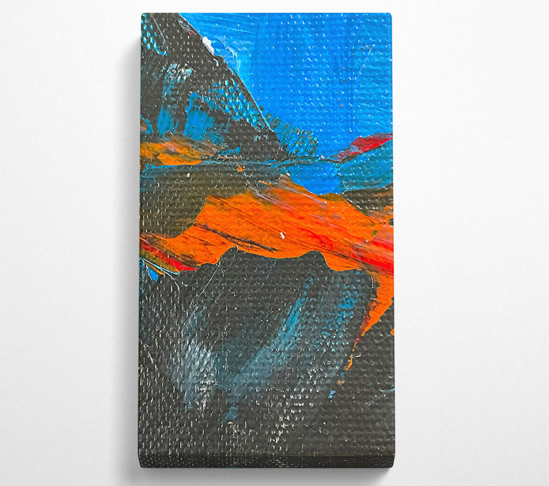  A Canvas Print of Crimson Orange Dreamscape Canvas Wall Art