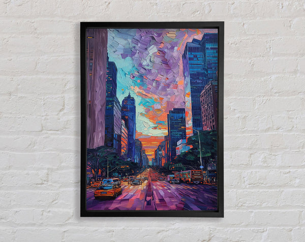 The Gouche City Framed Print