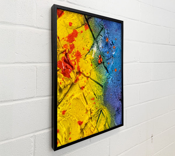 Yellow Splattered Hues