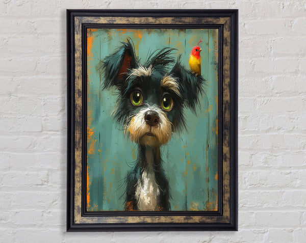 The Little Puppy Framed Print