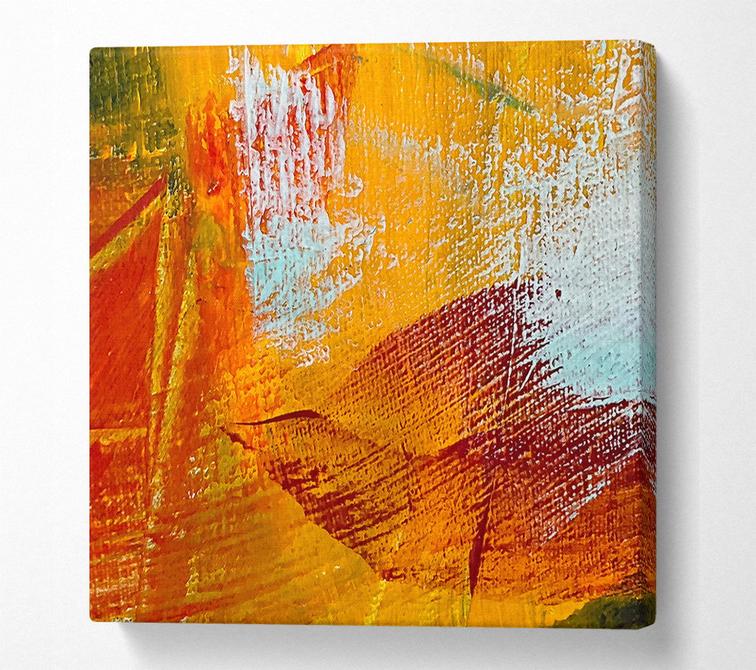  A Canvas Print of Golden Hues Of Fall Canvas Wall Art