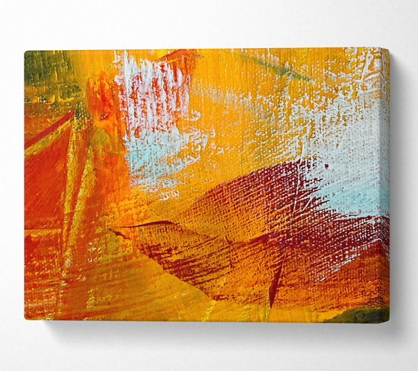  A Canvas Print of Golden Hues Of Fall Canvas Wall Art