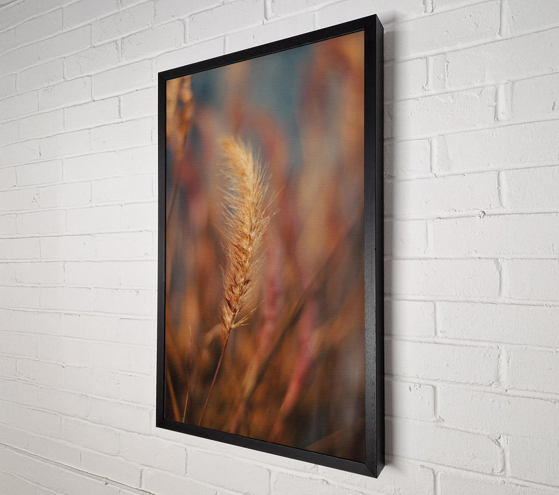  A Canvas Print of Golden Whispers Of Fall Canvas Print