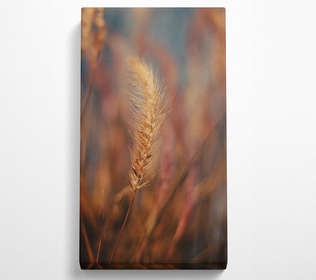  A Canvas Print of Golden Whispers Of Fall Canvas Print