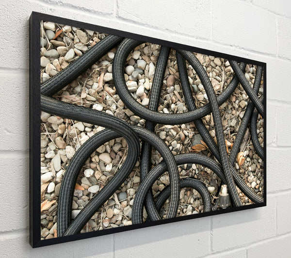 Black Twisted Lines