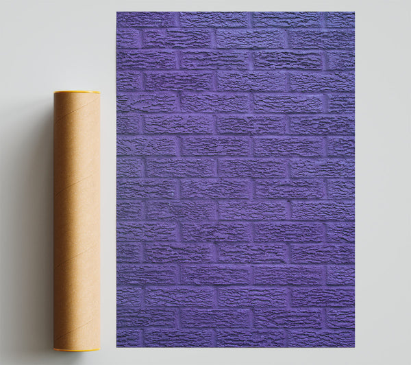 Purple Brick Wall