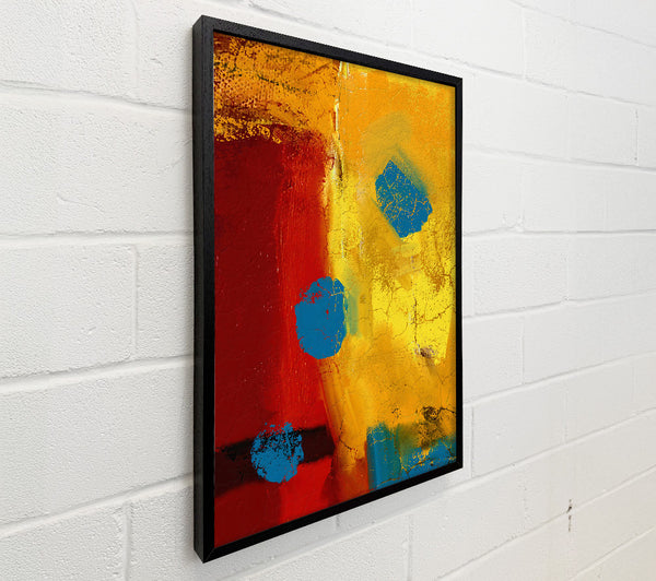 Golden Abstract Splattering