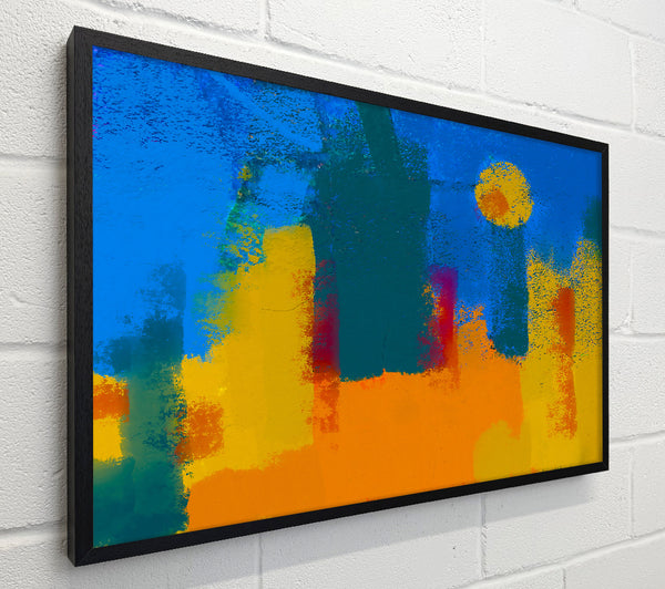 Blue Sun Over Gold