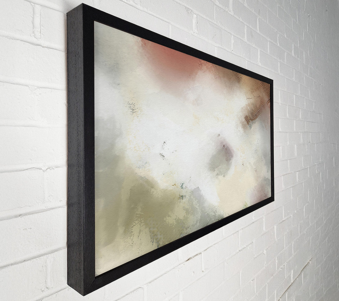  A Canvas Print of Pale Rose Abstractions Canvas Print