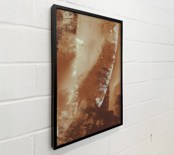Golden Brown Abstract