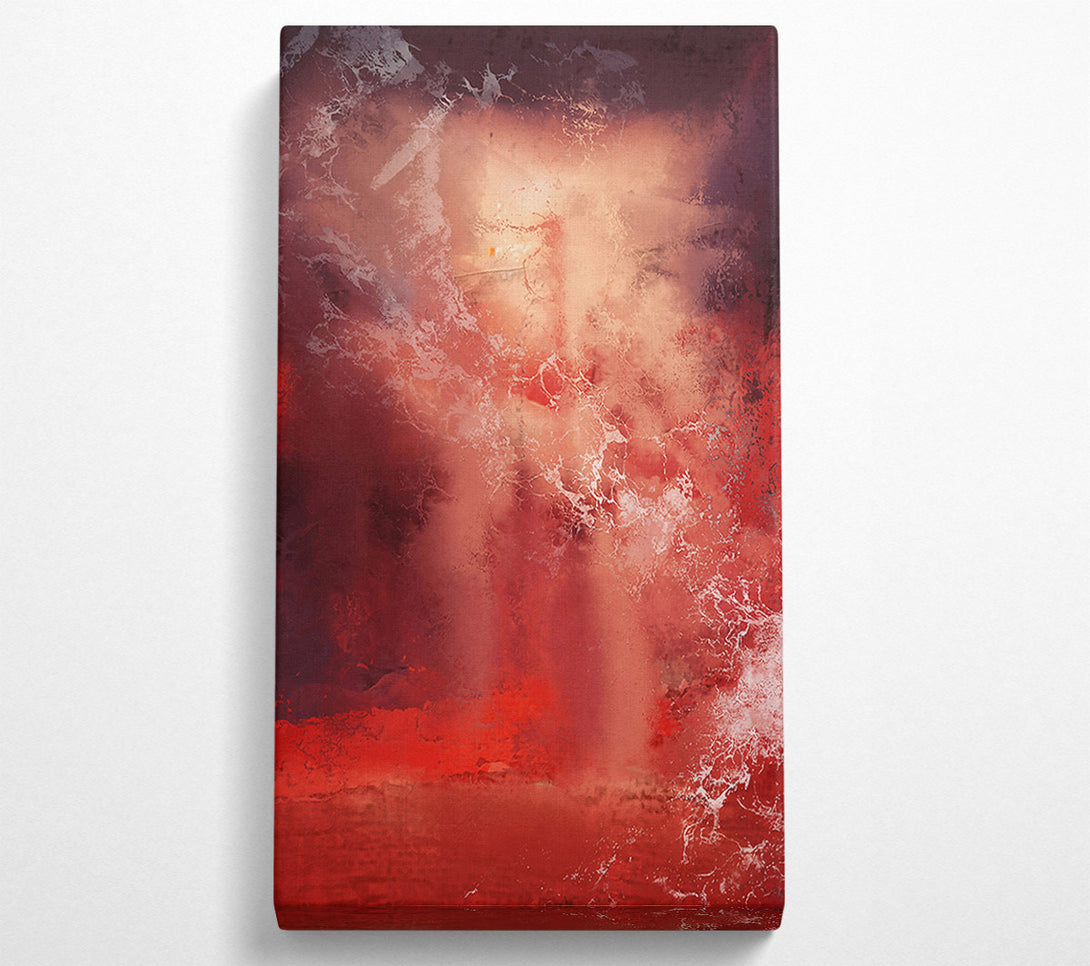  A Canvas Print of Crimson Veined Sky Canvas Art