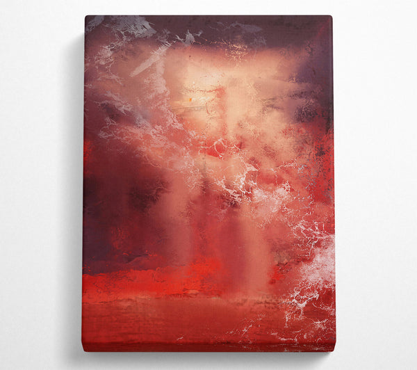  A Canvas Print of Crimson Veined Sky Canvas Art