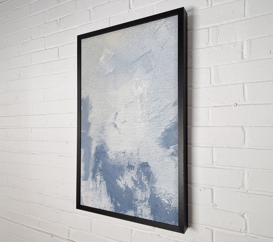  A Canvas Print of Gray Hues Of Abstract Canvas Art