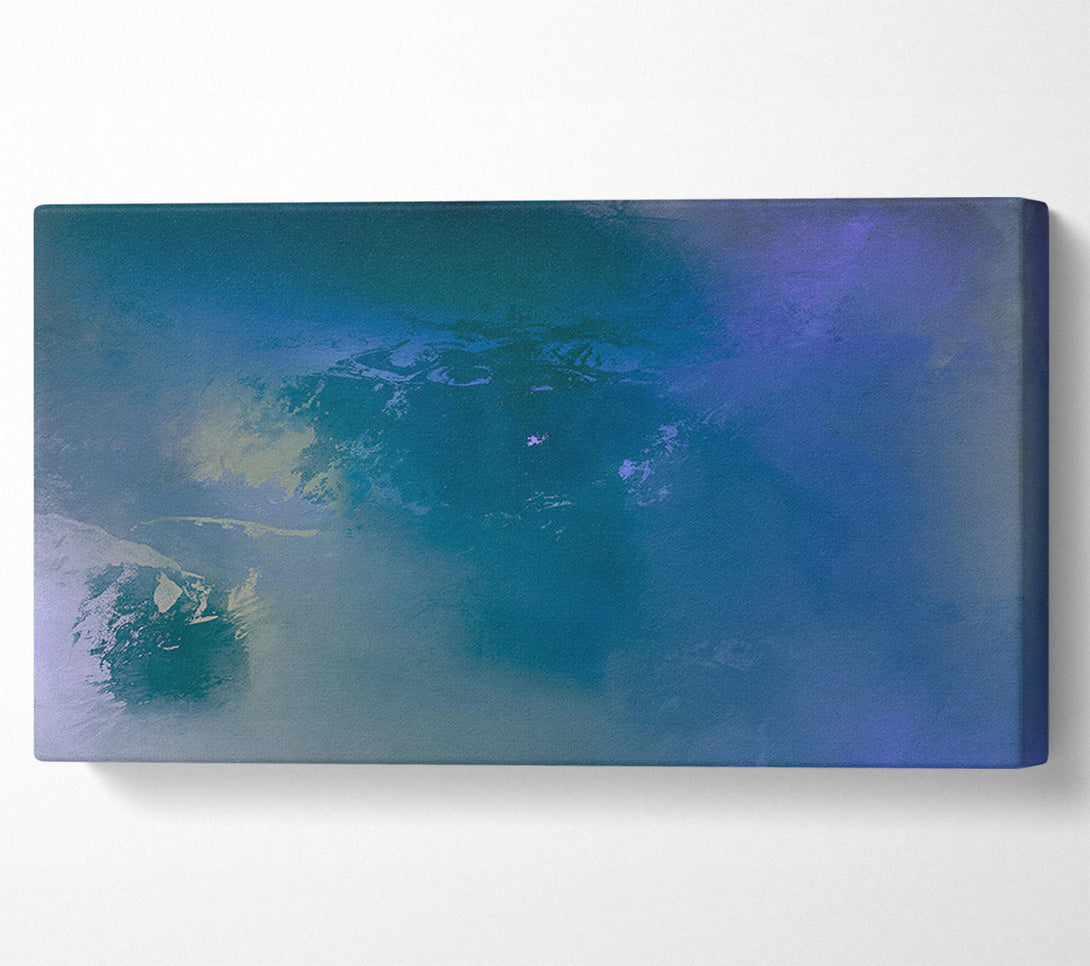  A Canvas Print of Teal Cloud Dreams Canvas Art