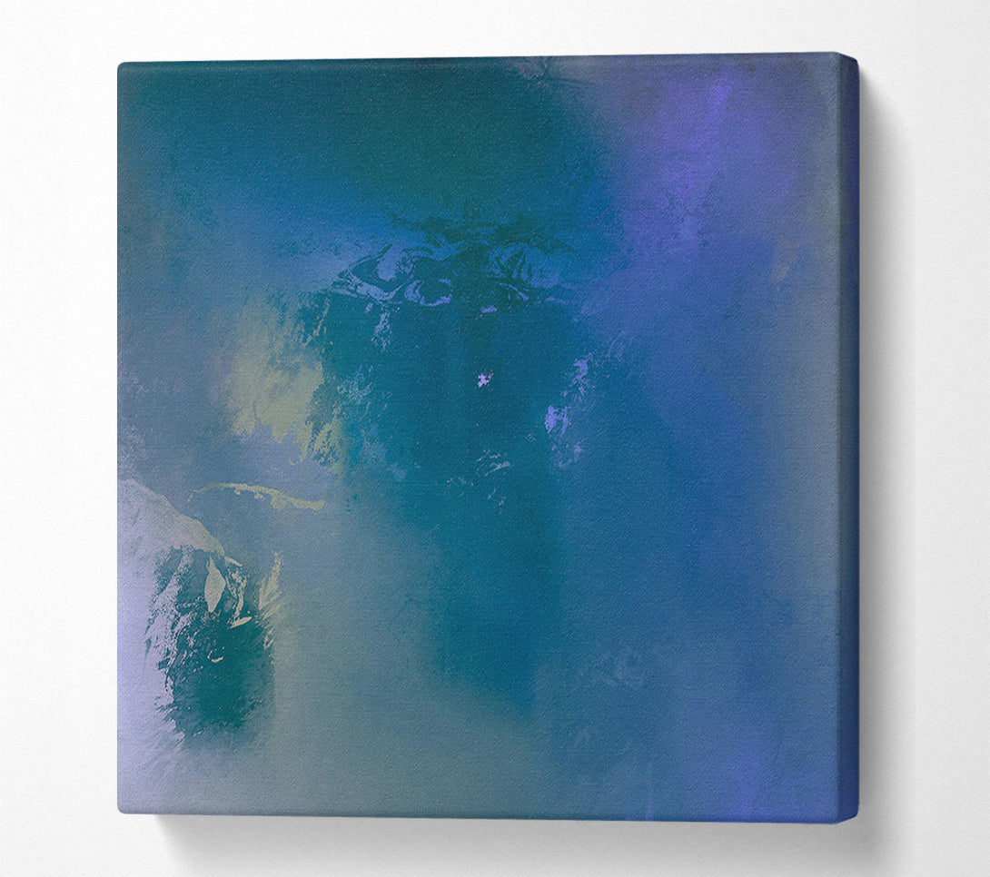 A Canvas Print of Teal Cloud Dreams Canvas Art