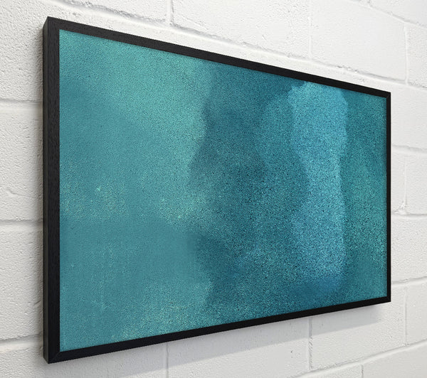 Teal Abstract Study