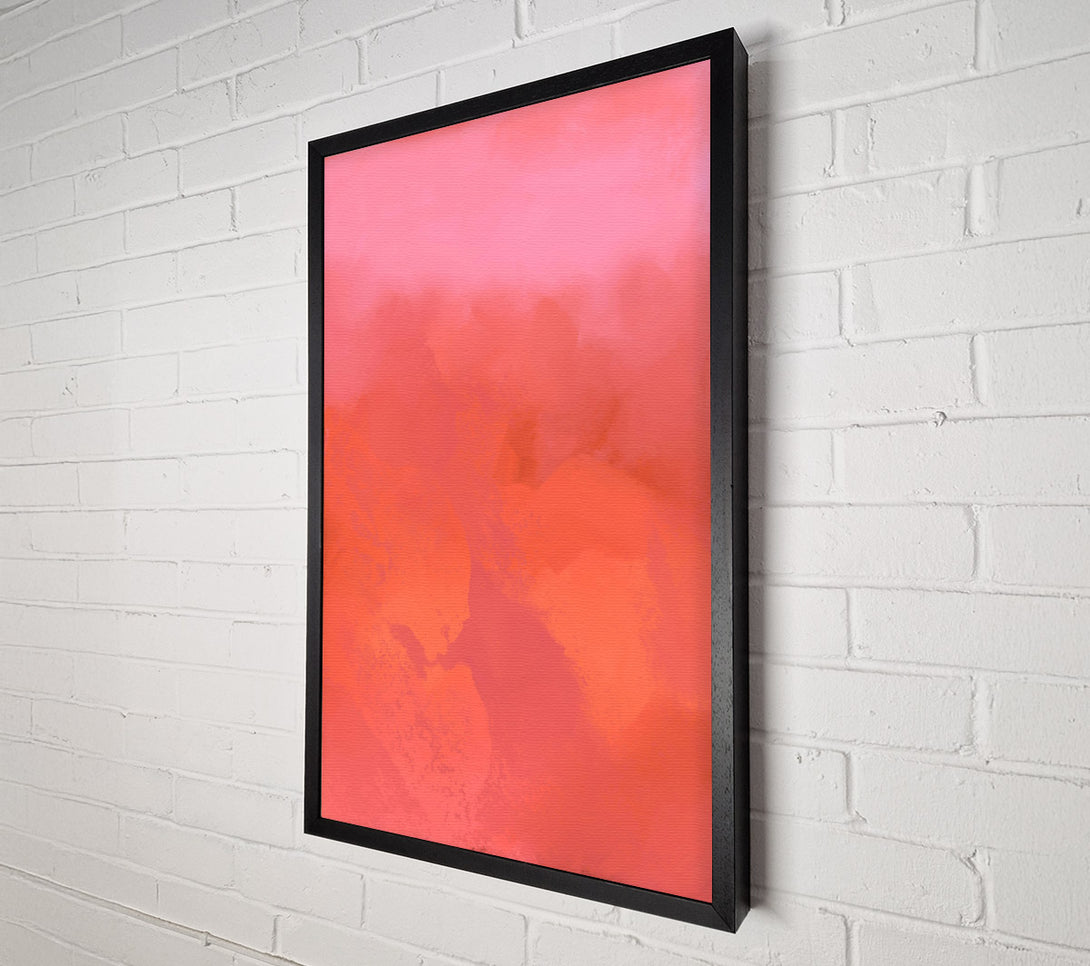  A Canvas Print of Coral Cloud Dreams Canvas Print