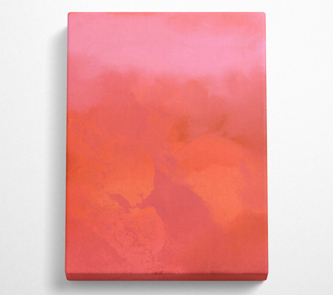  A Canvas Print of Coral Cloud Dreams Canvas Print
