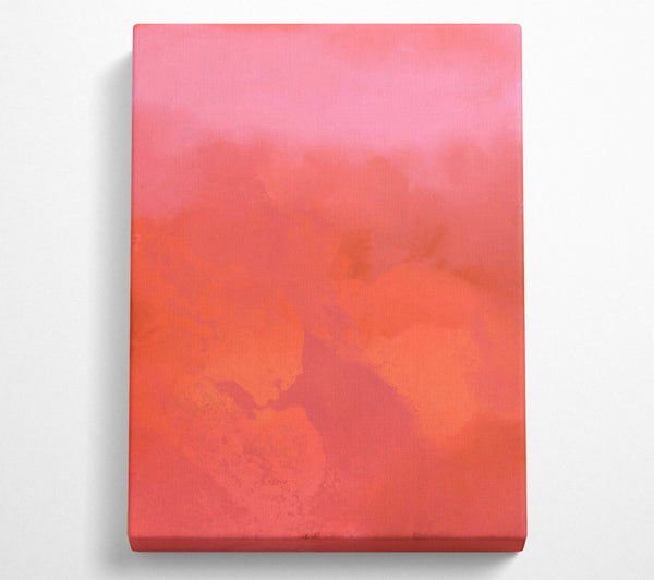  A Canvas Print of Coral Cloud Dreams Canvas Print