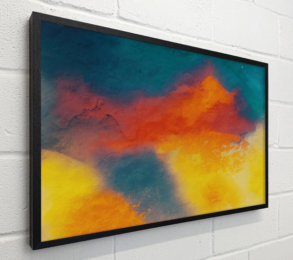 Yellow And Teal Dreamscapes