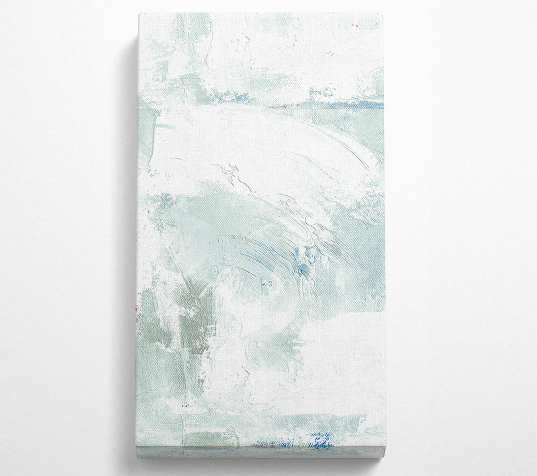  A Canvas Print of Pale Blue Strokes Canvas Art