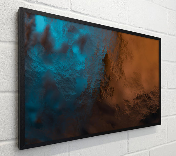 Aqua And Rust Dreamscape