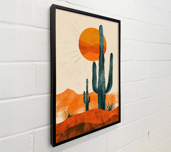 The Sun Cactus Desert