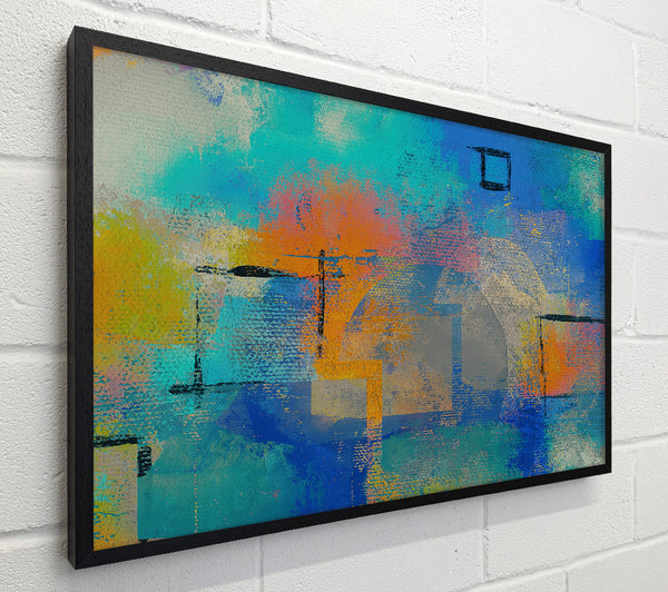 Turquoise Abstract Dreamscape