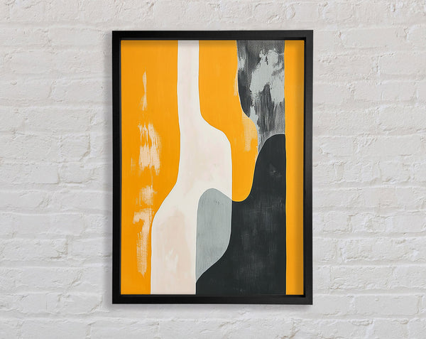 The Sun Melt Framed Print