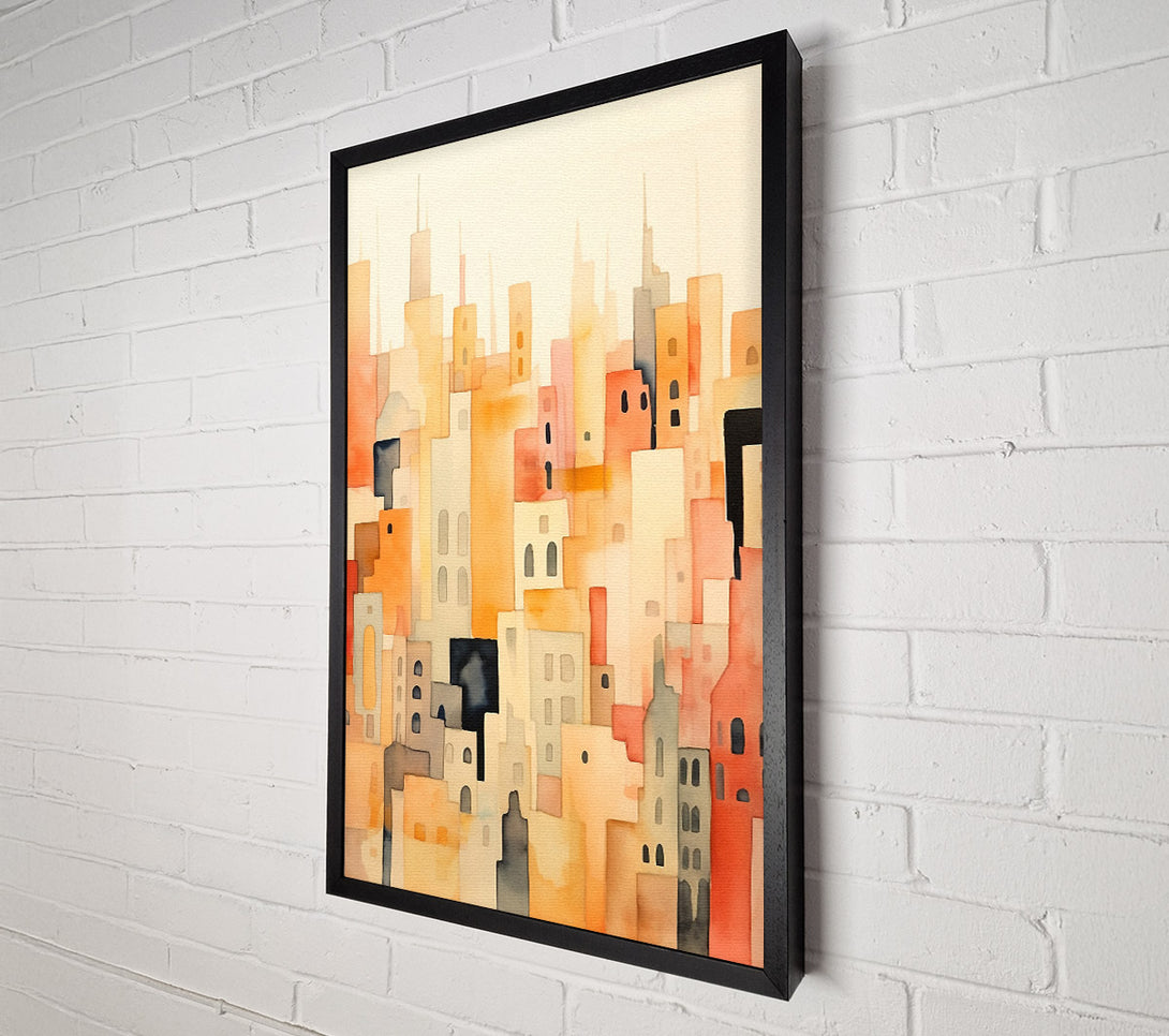  A Canvas Print of The Towns Canvas Wall Art