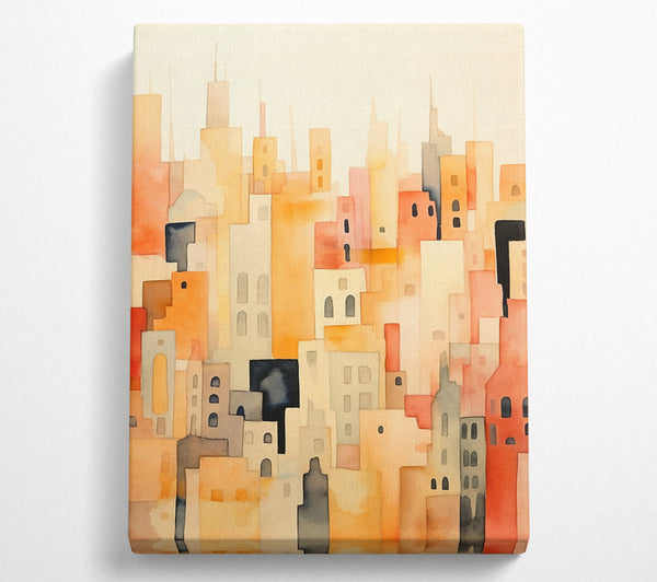 A Canvas Print of The Towns Canvas Wall Art