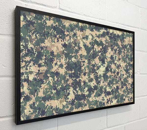 Green Camo Splatter