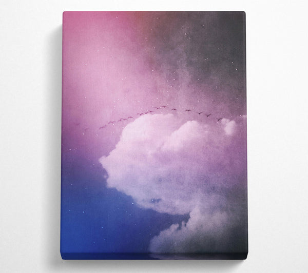  A Canvas Print of Pink Cloud Dreamscape Canvas Art