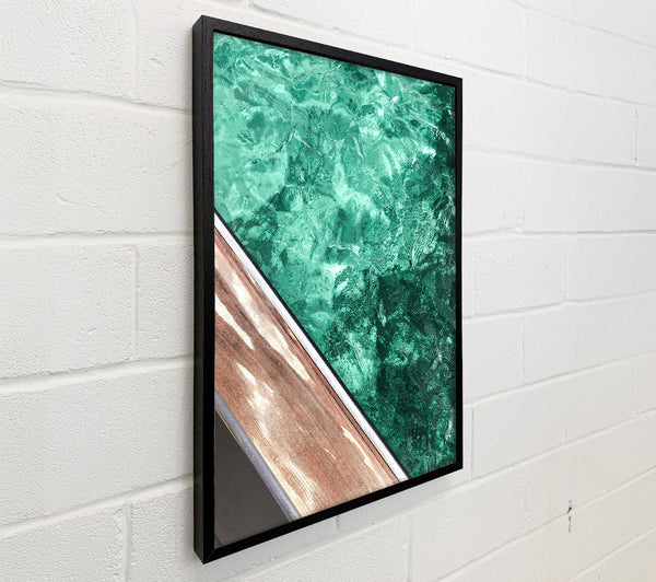 Emerald Water Reflections