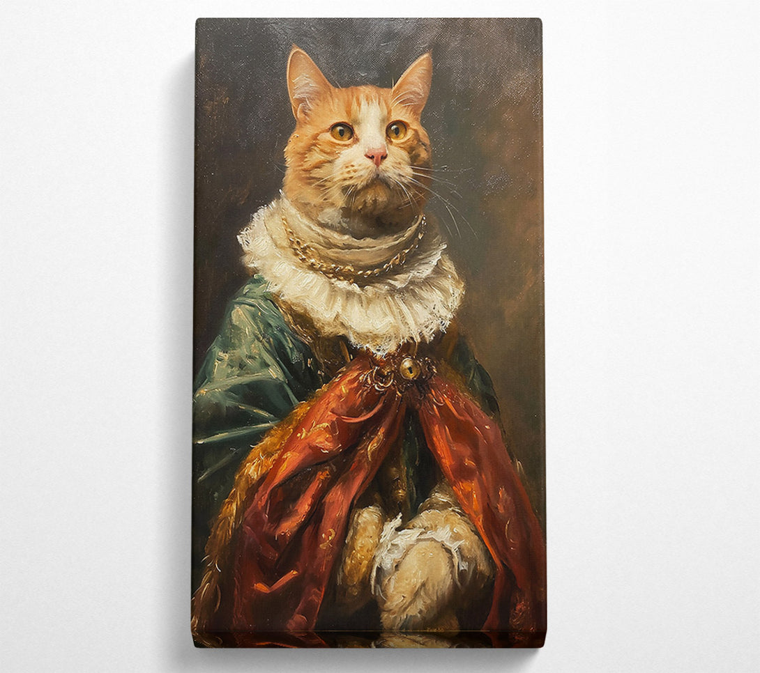  A Canvas Print of The Orange Majesty Canvas Art