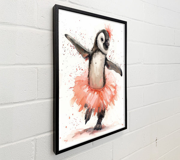 Pink Penguin Ballerina