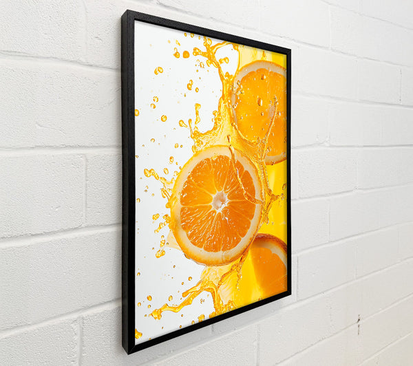 Golden Orange Splash