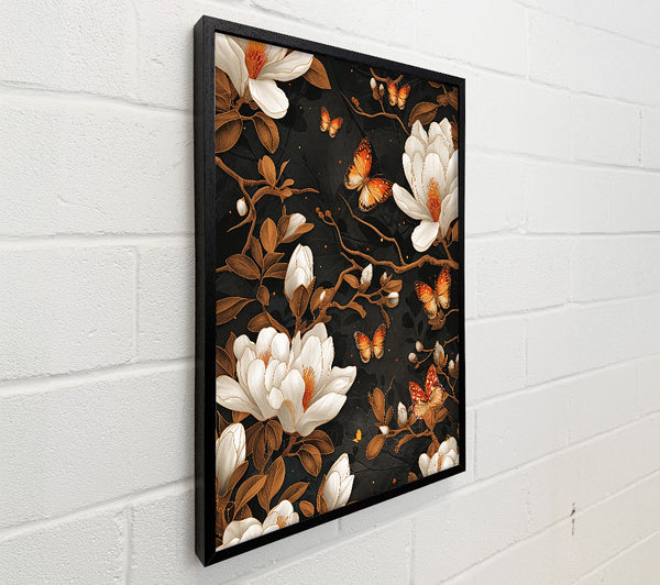 Golden Butterfly Blooms