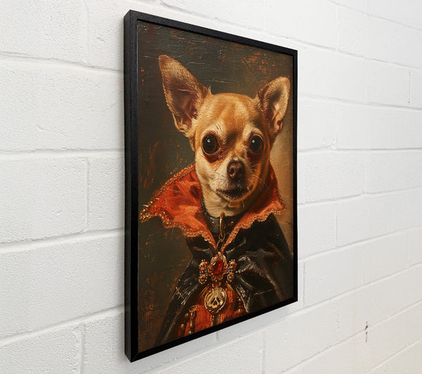 Red-Robed Canine Majesty