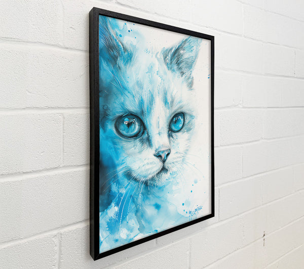 Azure Cat Gaze