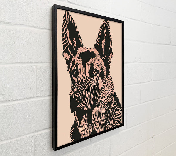 Peach Furry Portrait