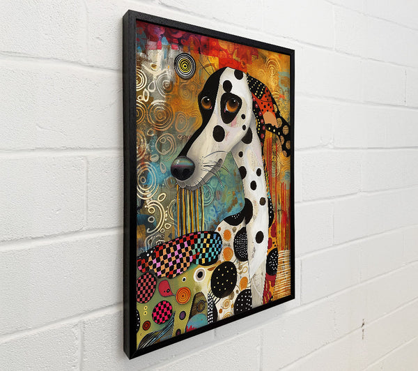 White And Red Spots